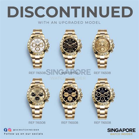 rolex discontinues|rolex discontinued models.